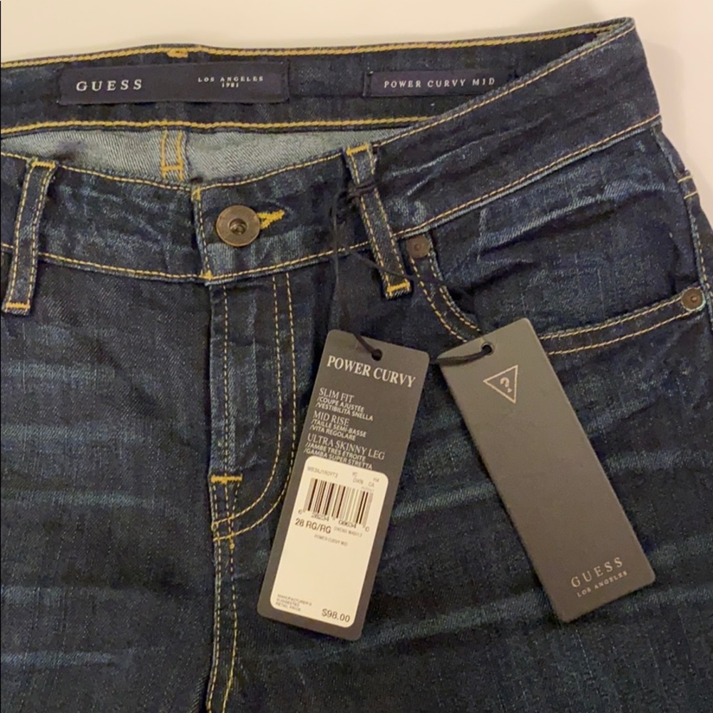 Guess Power Curvy Mid Jean